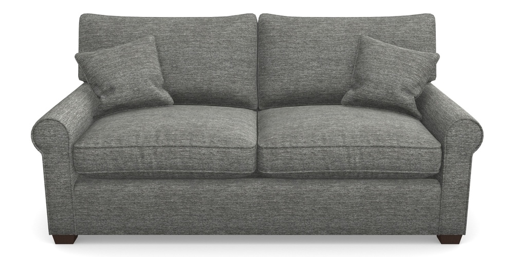 Product photograph of Bignor Sofa Bed 3 Seater Sofa Bed In Textured Velvet - Slate from Sofas and Stuff Limited