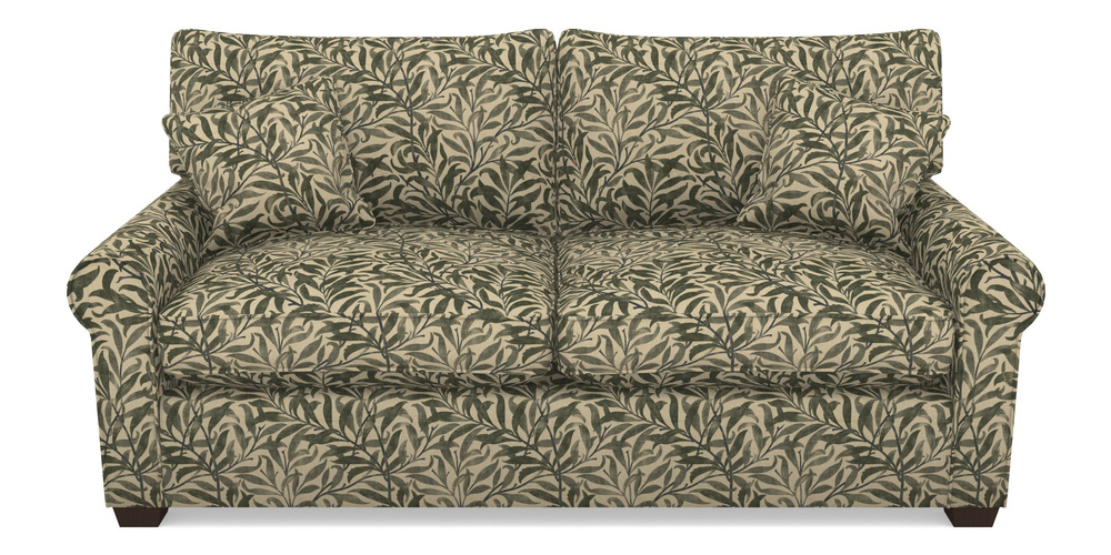 Product photograph of Bignor Sofa Bed 3 Seater Sofa Bed In V A Drawn From Nature - Willow Bough Large - Dark Green from Sofas and Stuff Limited