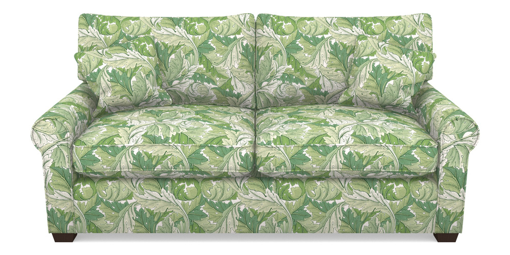 Product photograph of Bignor Sofa Bed 3 Seater Sofa Bed In William Morris Collection - Acanthus - Leaf Green from Sofas and Stuff Limited