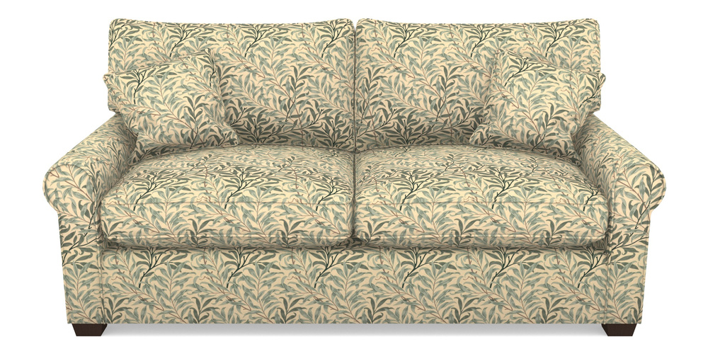 Product photograph of Bignor Sofa Bed 3 Seater Sofa Bed In William Morris Collection - Willow Boughs - Cream Pale Green from Sofas and Stuff Limited