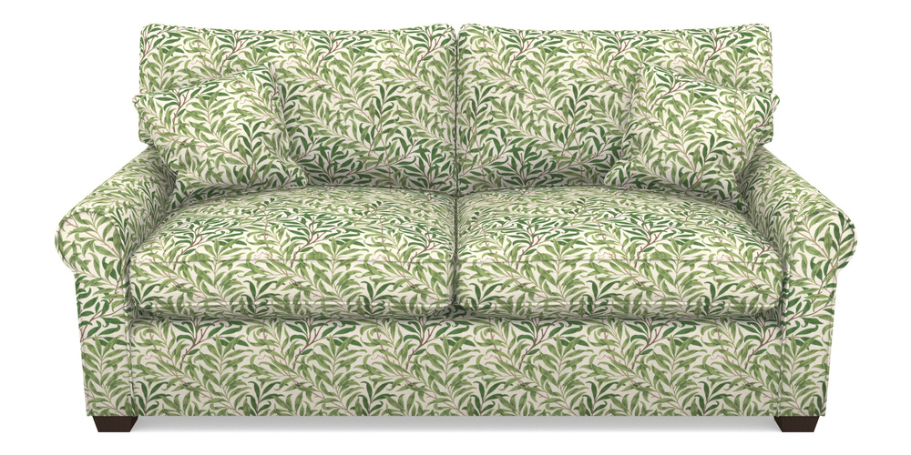 Product photograph of Bignor Sofa Bed 3 Seater Sofa Bed In William Morris Collection - Willow Boughs - Leaf Green from Sofas and Stuff Limited