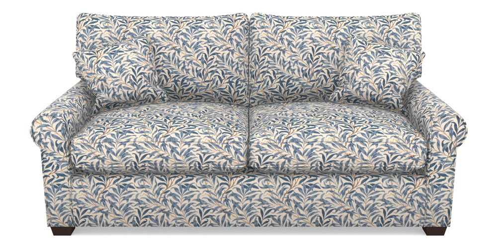 Product photograph of Bignor Sofa Bed 3 Seater Sofa Bed In William Morris Collection - Willow Boughs - Woad from Sofas and Stuff Limited