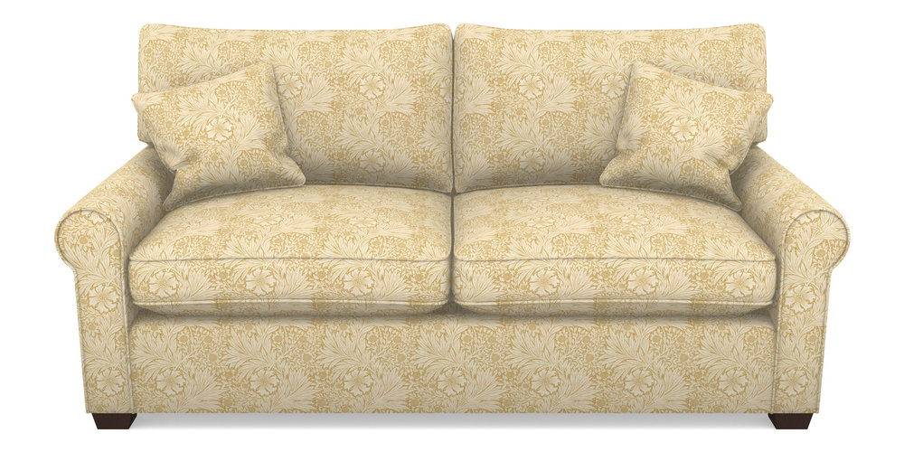 Product photograph of Bignor Sofa Bed 3 Seater Sofa Bed In William Morris Collection - Marigold - Lichen Cowslip from Sofas and Stuff Limited