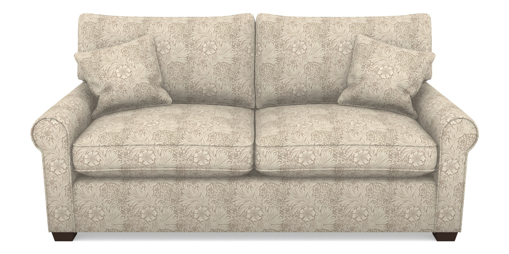 Product photograph of Bignor Sofa Bed 3 Seater Sofa Bed In William Morris Collection - Marigold - Linen Ivory from Sofas and Stuff Limited