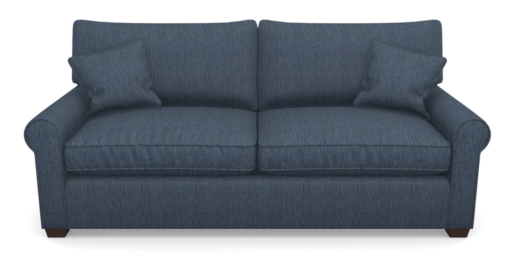 Product photograph of Bignor Sofa Bed 4 Seater Sofa Bed In Aqua Clean Tenby - Navy from Sofas and Stuff Limited