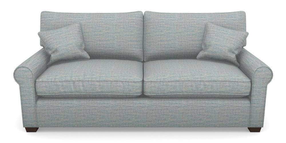 Product photograph of Bignor Sofa Bed 4 Seater Sofa Bed In Basket Weave - Blue from Sofas and Stuff Limited