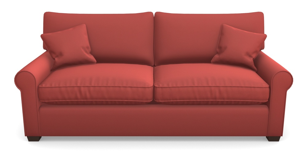 Product photograph of Bignor Sofa Bed 4 Seater Sofa Bed In Clever Glossy Velvet - Scorched Earth from Sofas and Stuff Limited