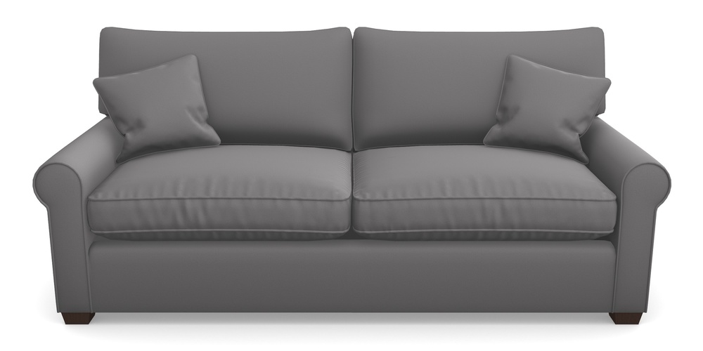 Product photograph of Bignor Sofa Bed 4 Seater Sofa Bed In Clever Glossy Velvet - Shadow from Sofas and Stuff Limited