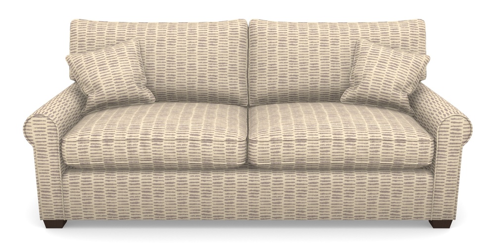 Product photograph of Bignor Sofa Bed 4 Seater Sofa Bed In Cloth 18 - Daub - Berry from Sofas and Stuff Limited