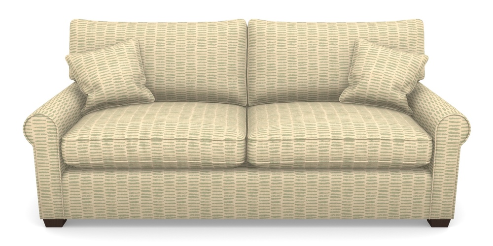 Product photograph of Bignor Sofa Bed 4 Seater Sofa Bed In Cloth 18 - Daub - Fennel from Sofas and Stuff Limited