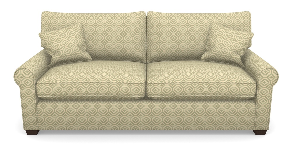 Product photograph of Bignor Sofa Bed 4 Seater Sofa Bed In Cloth 18 - Tile - Fennel from Sofas and Stuff Limited