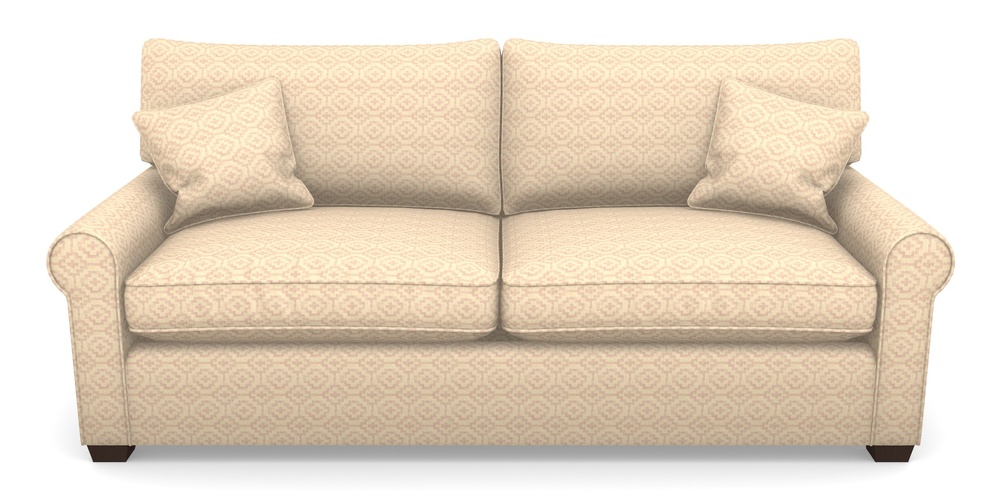 Product photograph of Bignor Sofa Bed 4 Seater Sofa Bed In Cloth 18 - Tile - Rose from Sofas and Stuff Limited