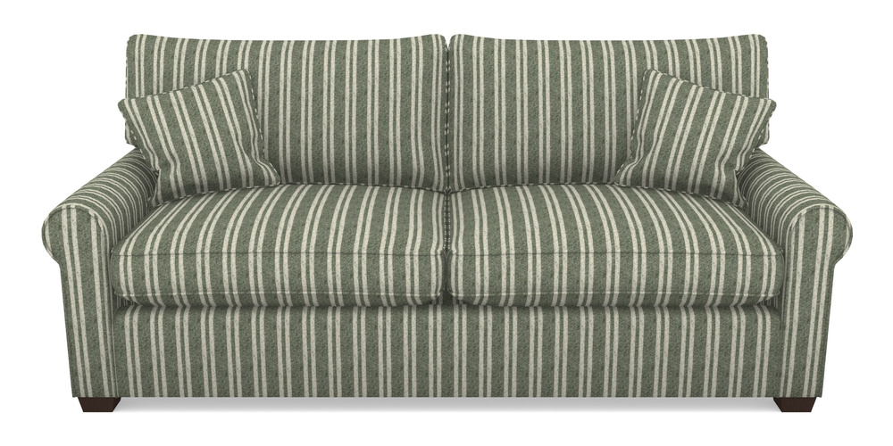 Product photograph of Bignor Sofa Bed 4 Seater Sofa Bed In Cloth 22 - Barcode - Courgette from Sofas and Stuff Limited