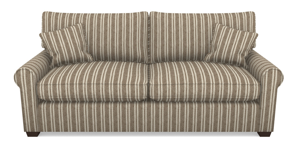 Product photograph of Bignor Sofa Bed 4 Seater Sofa Bed In Cloth 22 - Barcode - Peat from Sofas and Stuff Limited