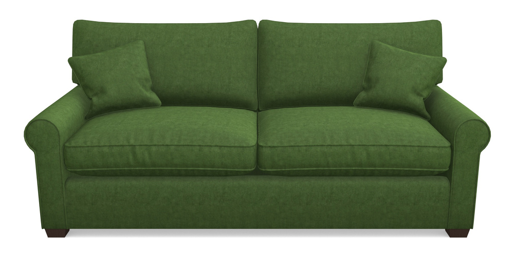 Product photograph of Bignor Sofa Bed 4 Seater Sofa Bed In Clever Tough And Eco Velvet - Shamrock from Sofas and Stuff Limited