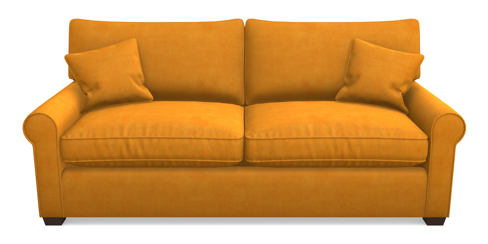 Product photograph of Bignor Sofa Bed 4 Seater Sofa Bed In Clever Tough And Eco Velvet - Spice from Sofas and Stuff Limited