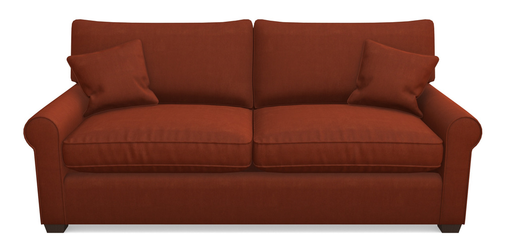 Product photograph of Bignor Sofa Bed 4 Seater Sofa Bed In Clever Tough And Eco Velvet - Tawny from Sofas and Stuff Limited
