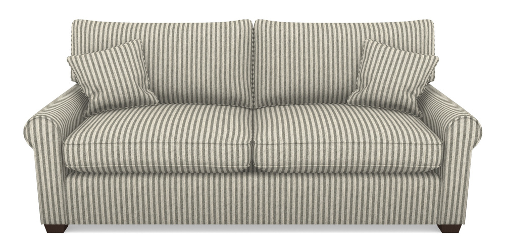 Product photograph of Bignor Sofa Bed 4 Seater Sofa Bed In Cloth 22 - Pinstripe - Seal from Sofas and Stuff Limited