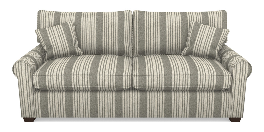 Product photograph of Bignor Sofa Bed 4 Seater Sofa Bed In Cloth 22 - Bayadere - Seal from Sofas and Stuff Limited