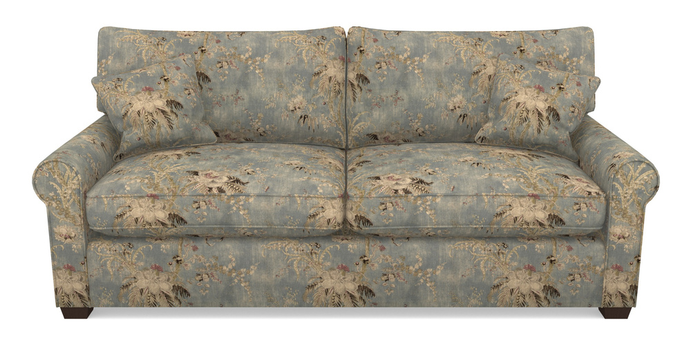 Product photograph of Bignor Sofa Bed 4 Seater Sofa Bed In Floral Linen - Zefferino Danish Girl from Sofas and Stuff Limited