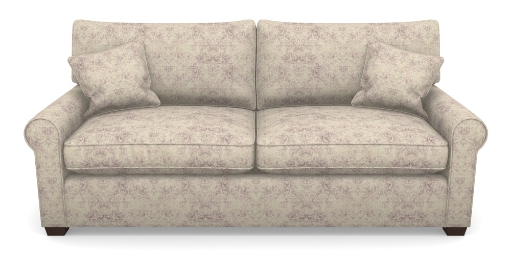 Product photograph of Bignor Sofa Bed 4 Seater Sofa Bed In Grace Linen - Grape from Sofas and Stuff Limited