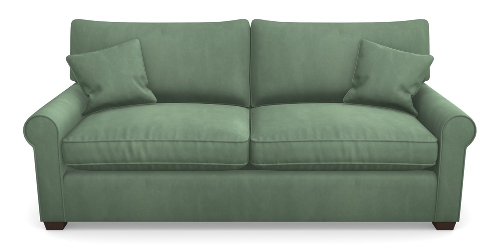 Product photograph of Bignor Sofa Bed 4 Seater Sofa Bed In House Clever Velvet - Celadon from Sofas and Stuff Limited