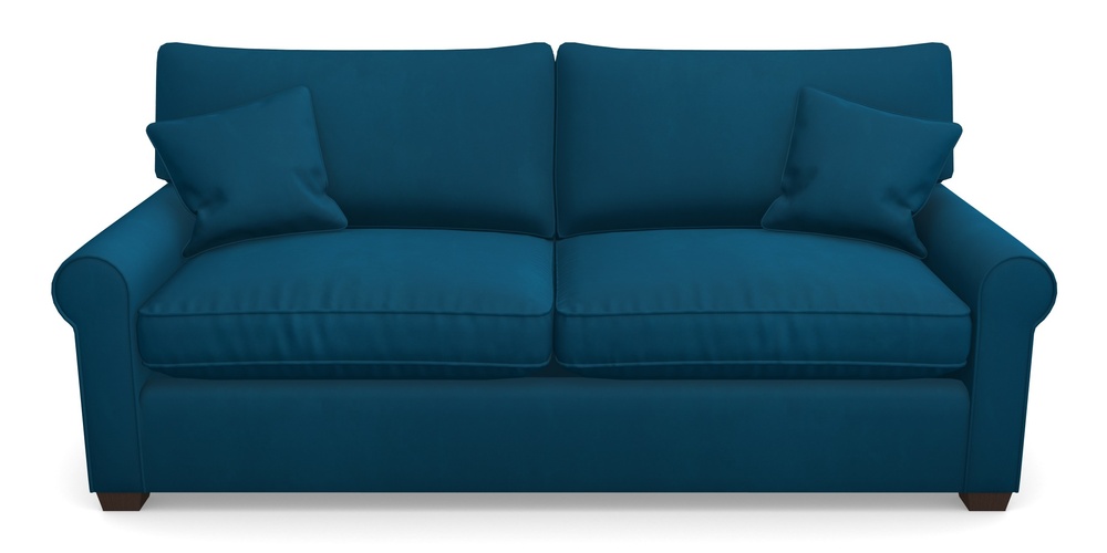 Product photograph of Bignor Sofa Bed 4 Seater Sofa Bed In House Clever Velvet - Ocean from Sofas and Stuff Limited