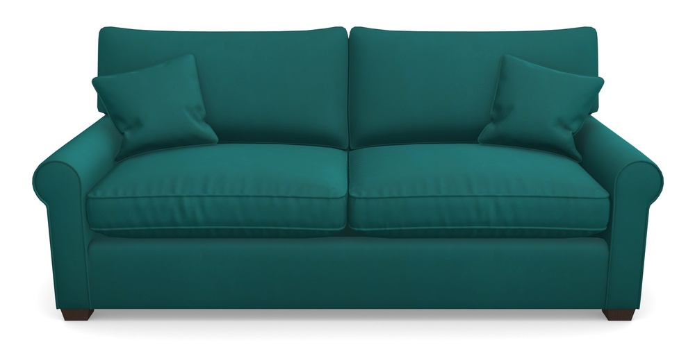 Product photograph of Bignor Sofa Bed 4 Seater Sofa Bed In House Clever Velvet - Teal from Sofas and Stuff Limited