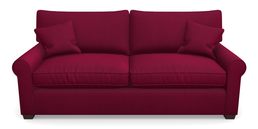 Product photograph of Bignor Sofa Bed 4 Seater Sofa Bed In House Clever Velvet - Wine from Sofas and Stuff Limited