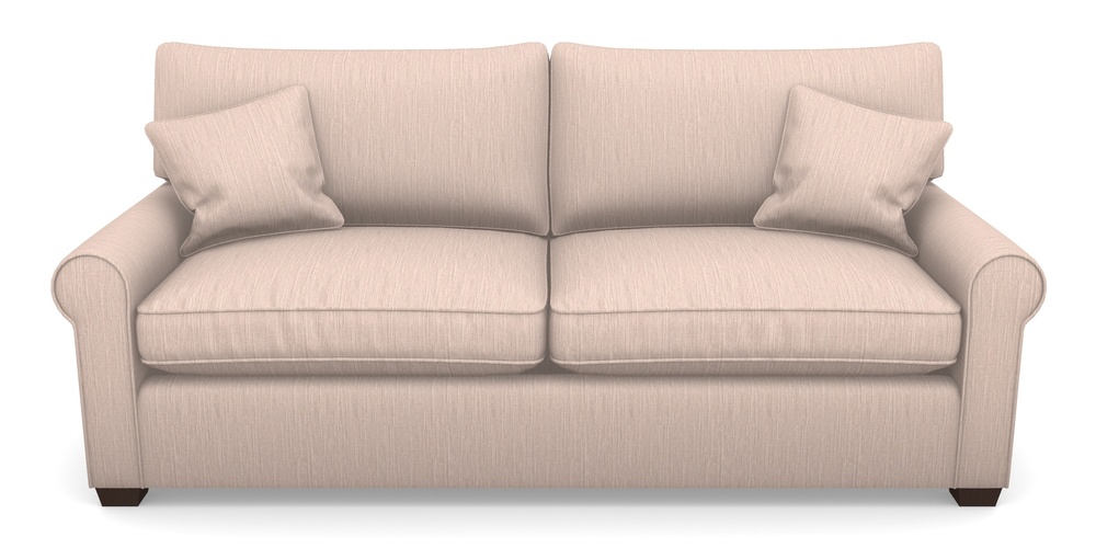 Product photograph of Bignor Sofa Bed 4 Seater Sofa Bed In Herringbone - Rose from Sofas and Stuff Limited