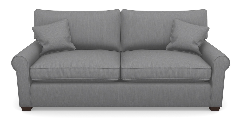 Product photograph of Bignor Sofa Bed 4 Seater Sofa Bed In Herringbone - Thunder from Sofas and Stuff Limited