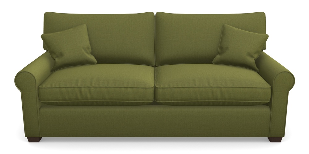 Product photograph of Bignor Sofa Bed 4 Seater Sofa Bed In House Velvet - Olive from Sofas and Stuff Limited