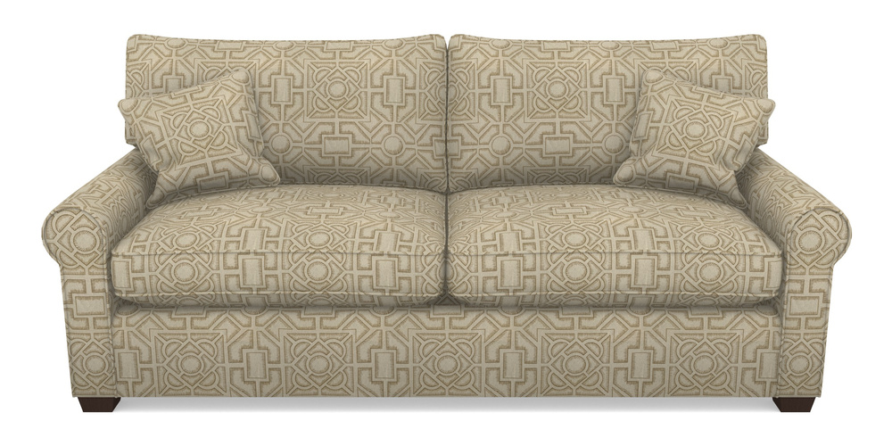 Product photograph of Bignor Sofa Bed 4 Seater Sofa Bed In Rhs Collection - Large Knot Garden Linen - Gold from Sofas and Stuff Limited