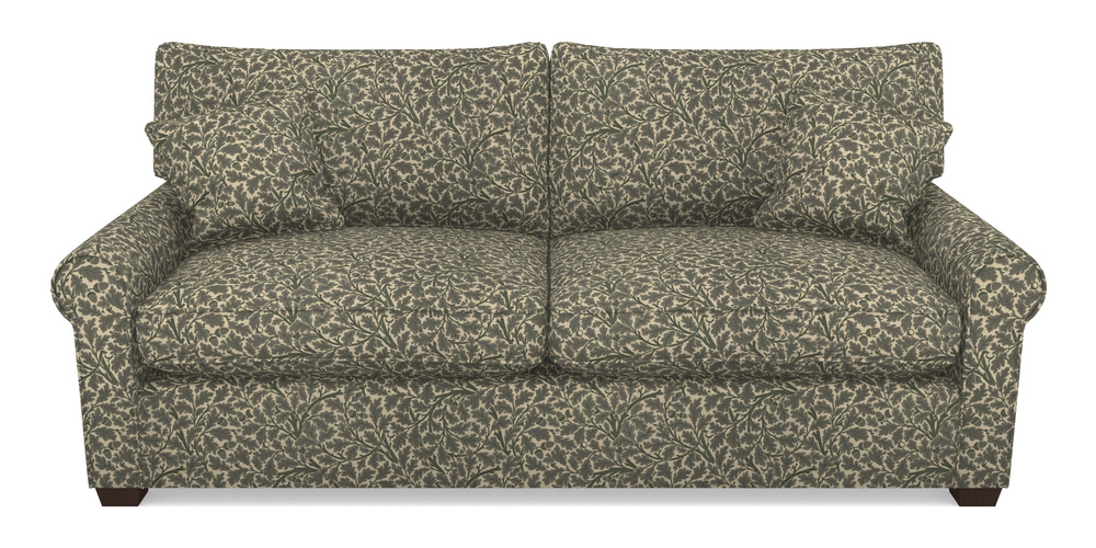Product photograph of Bignor Sofa Bed 4 Seater Sofa Bed In V A Drawn From Nature Collection - Oak Tree - Dark Green from Sofas and Stuff Limited