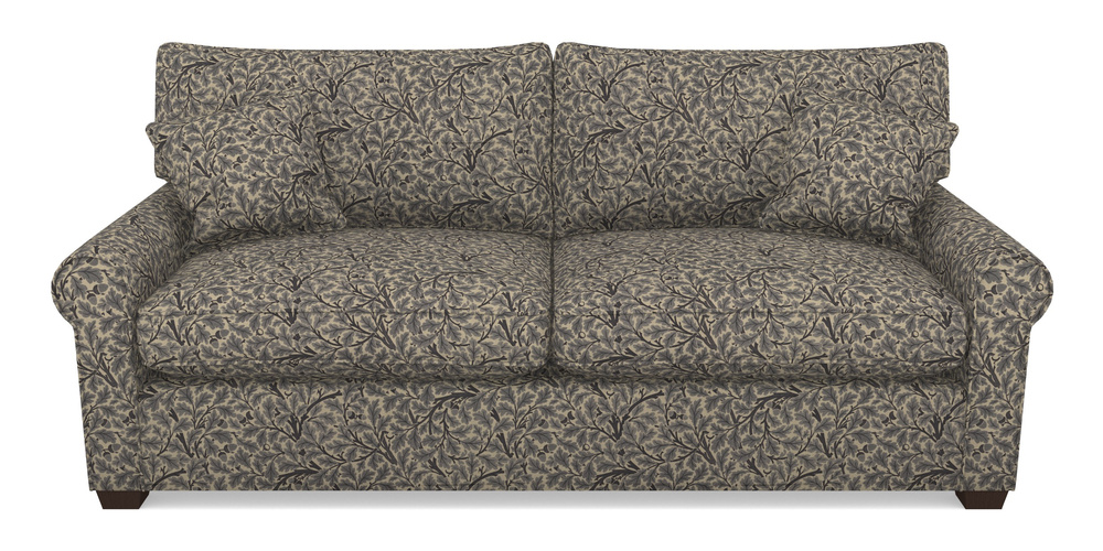 Product photograph of Bignor Sofa Bed 4 Seater Sofa Bed In V A Drawn From Nature Collection - Oak Tree - Navy from Sofas and Stuff Limited