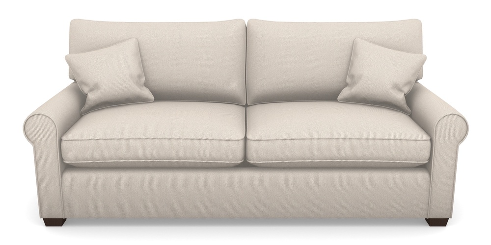 Product photograph of Bignor Sofa Bed 4 Seater Sofa Bed In Two Tone Plain - Biscuit from Sofas and Stuff Limited