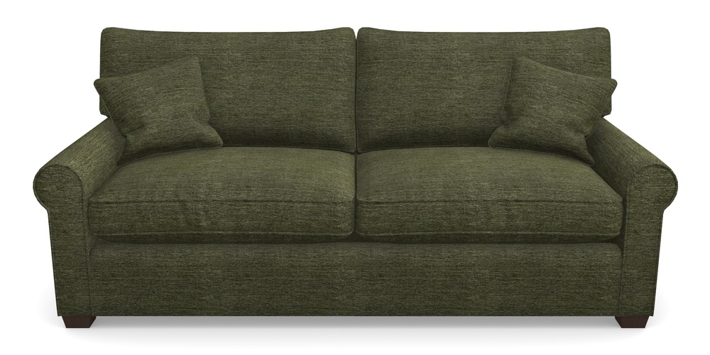 Product photograph of Bignor Sofa Bed 4 Seater Sofa Bed In Textured Velvet - Lichen from Sofas and Stuff Limited