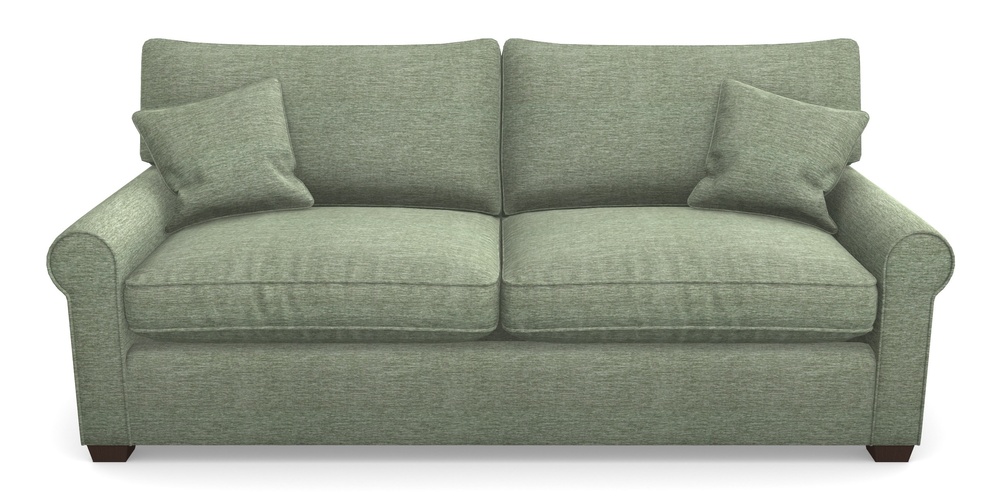 Product photograph of Bignor Sofa Bed 4 Seater Sofa Bed In Textured Velvet - Seagrass from Sofas and Stuff Limited