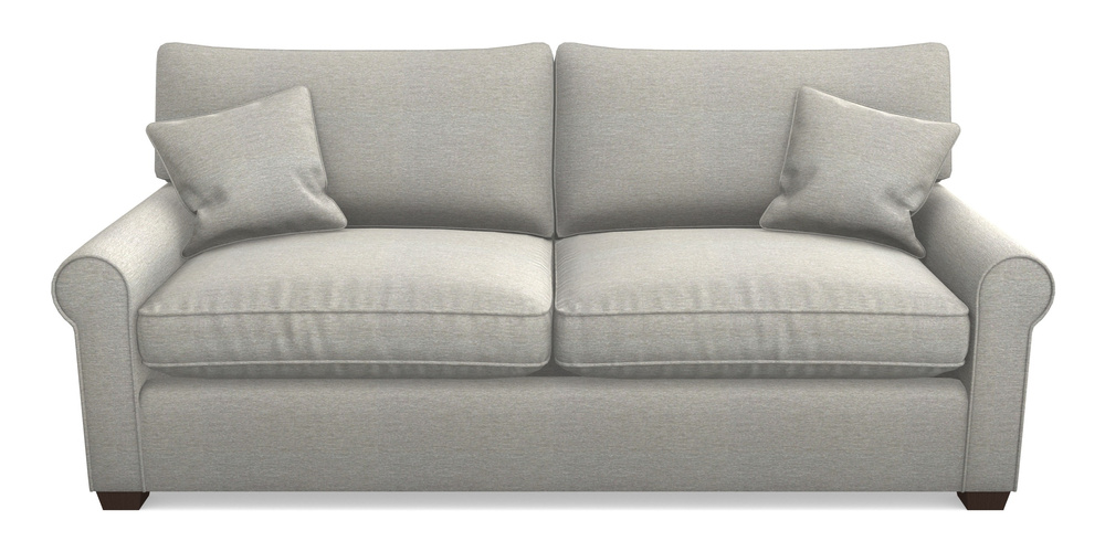 Product photograph of Bignor Sofa Bed 4 Seater Sofa Bed In Textured Velvet - Silver from Sofas and Stuff Limited