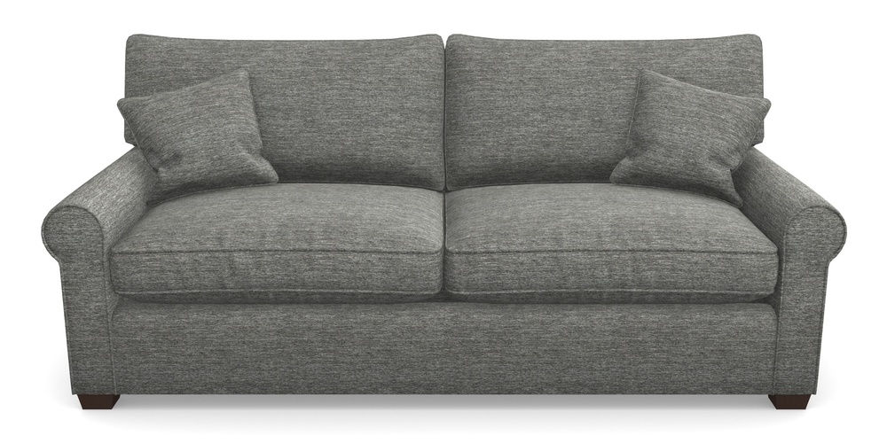 Product photograph of Bignor Sofa Bed 4 Seater Sofa Bed In Textured Velvet - Slate from Sofas and Stuff Limited