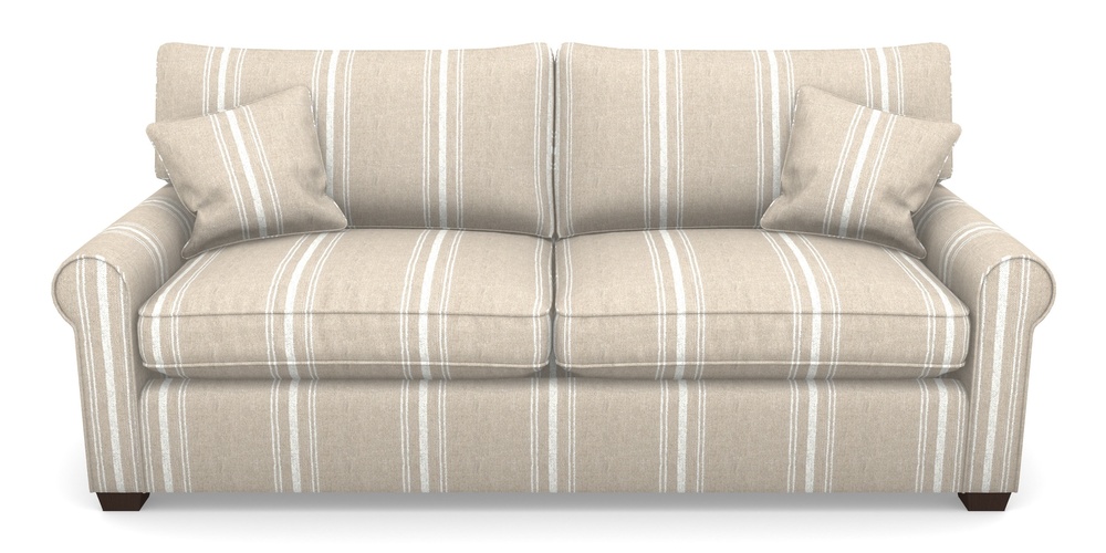 Product photograph of Bignor Sofa Bed 4 Seater Sofa Bed In Ullswater Linen - Chalk from Sofas and Stuff Limited