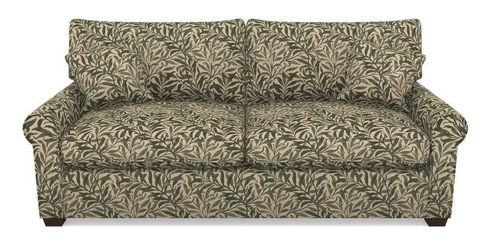 Product photograph of Bignor Sofa Bed 4 Seater Sofa Bed In V A Drawn From Nature - Willow Bough Large - Dark Green from Sofas and Stuff Limited