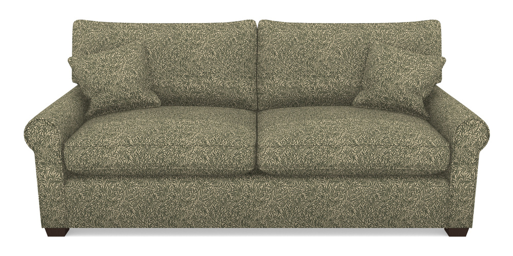 Product photograph of Bignor Sofa Bed 4 Seater Sofa Bed In V A Drawn From Nature Collection - Willow - Dark Green from Sofas and Stuff Limited