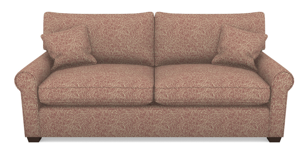Product photograph of Bignor Sofa Bed 4 Seater Sofa Bed In V A Drawn From Nature Collection - Willow - Red from Sofas and Stuff Limited