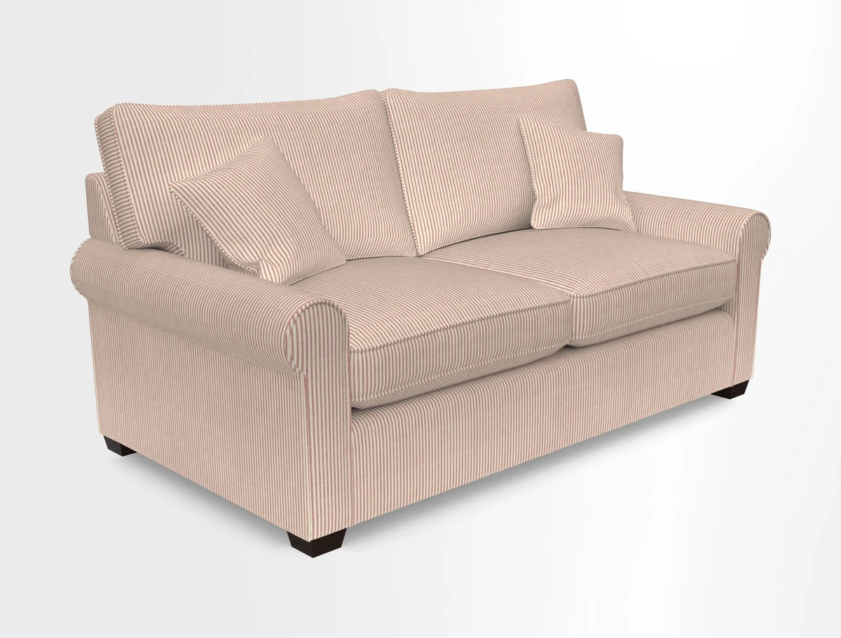 Bignor 3 Seater Sofa in V&A Drawn From Nature Oak Tree Gold. Loose cover option available