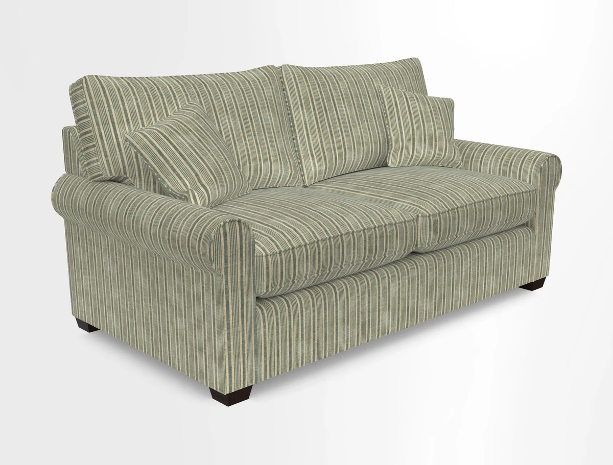 Bignor 3 Seater Sofa in V&A Drawn From Nature Oak Tree Gold. Loose cover option available