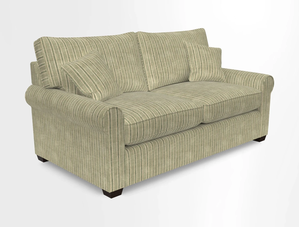 Bignor 3 Seater Sofa in V&A Drawn From Nature Oak Tree Gold. Loose cover option available