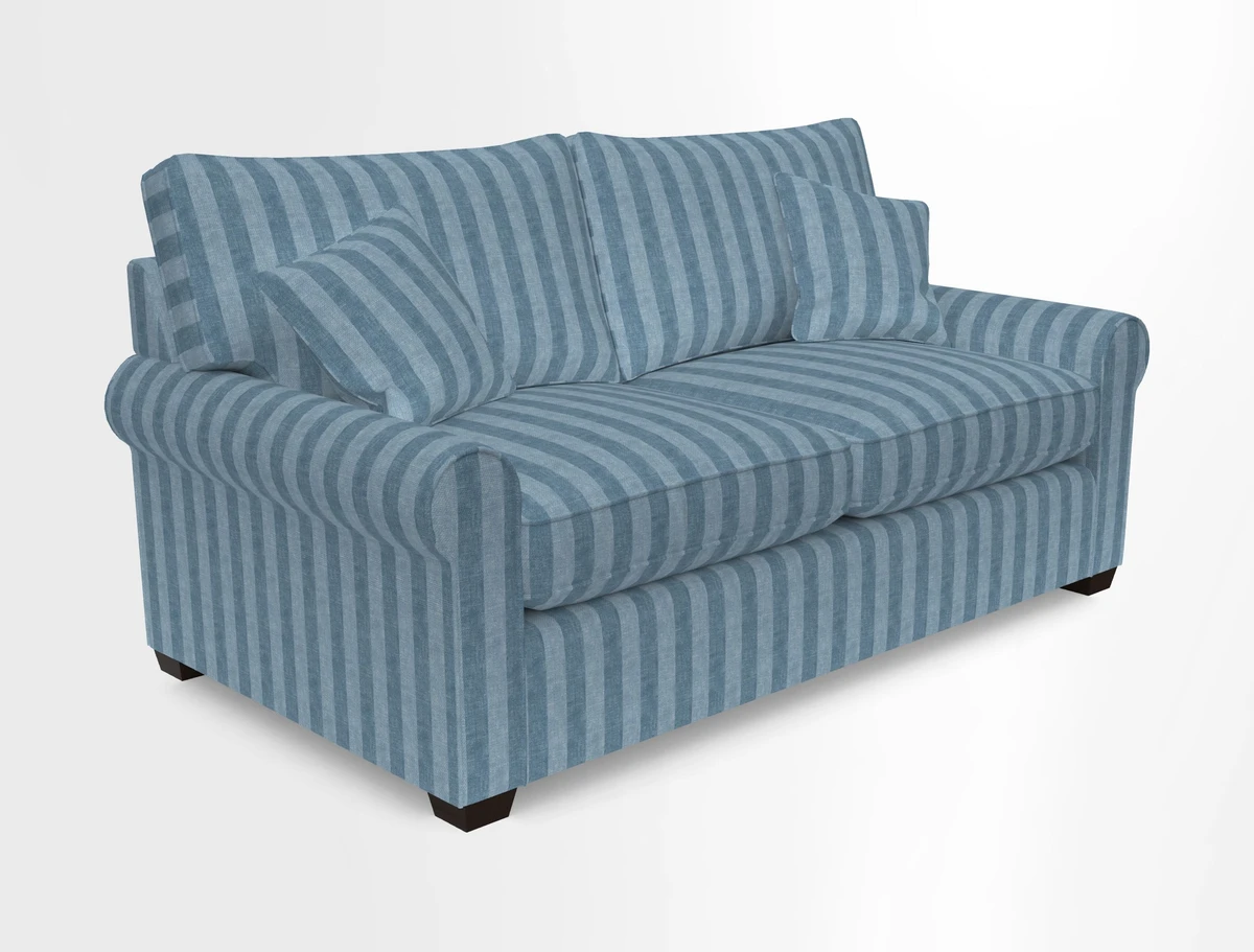 Bignor 3 Seater Sofa in V&A Drawn From Nature Oak Tree Gold. Loose cover option available