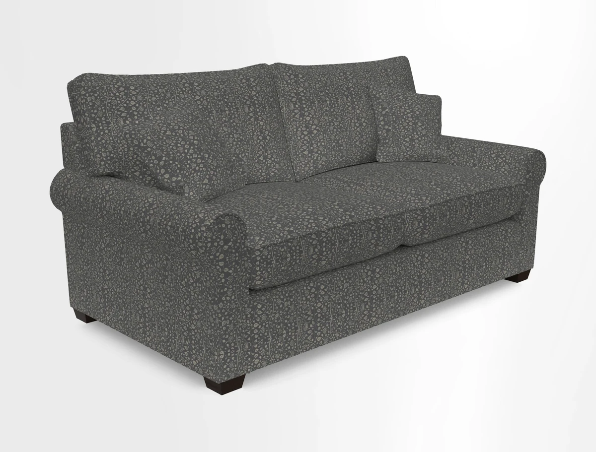 Bignor 3 Seater Sofa in V&A Drawn From Nature Oak Tree Gold. Loose cover option available