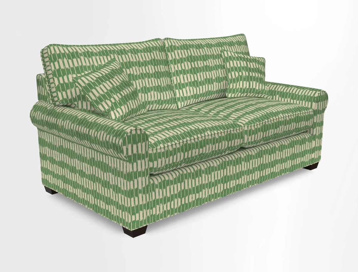 Bignor 3 Seater Sofa in V&A Drawn From Nature Oak Tree Gold. Loose cover option available